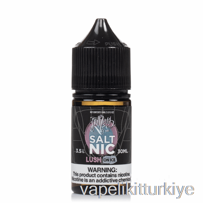 Vape Elektronik Sigara Buz üzerinde Yemyeşil - Acımasız Tuzlar - 30ml 35mg